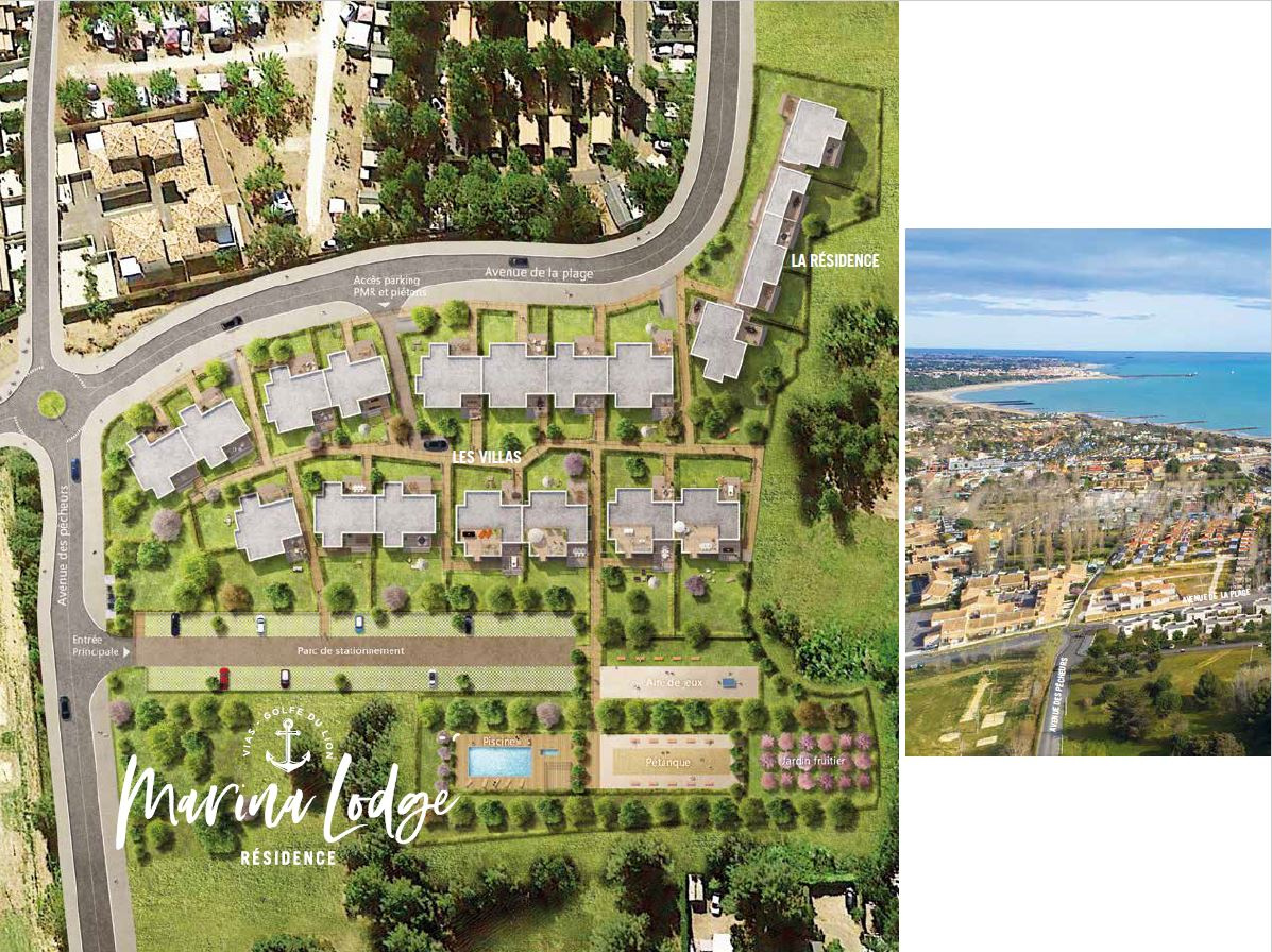 offres programmes neufs VIAS PLAGE Résidence "Marina Lodge" Merhill
